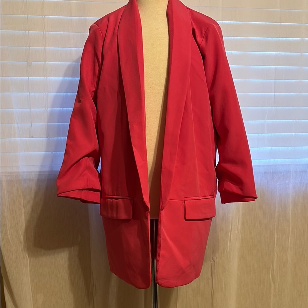 Elegant HOT PINK Women's Blazer